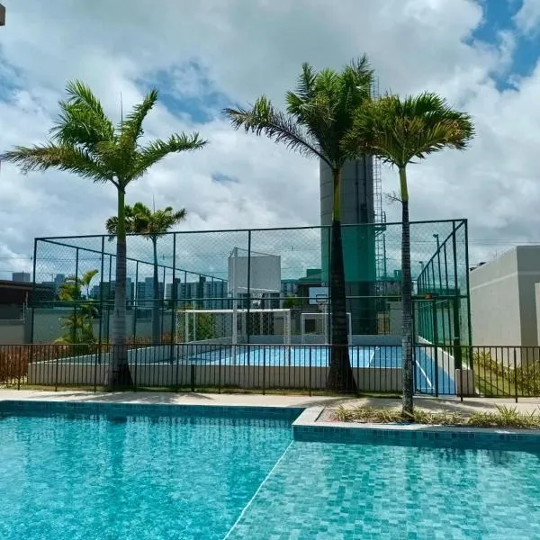 Apto em Cabedelo PB, 750m da praia de Pta Campina，位于卡贝德卢的酒店