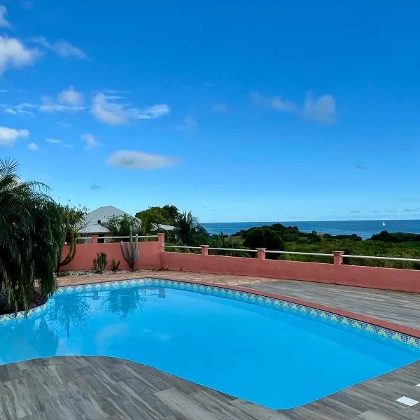 Charmant T3 en haut de villa, vue panoramique sur la mer，位于哥西尔的酒店