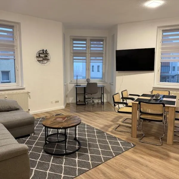 Gemütliche Wohnung direkt am Bahnhof perfekte Lage，位于比特费尔德的酒店