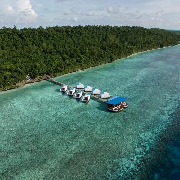 Arasatu Villas & Sanctuary,位于Maratua Atoll的酒店