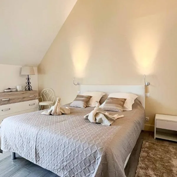 Chambre double balnéo，位于Ferrières-la-Verrerie的酒店