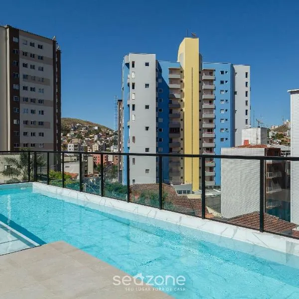Lindo studio em Poços de Caldas MG PGO402，位于波苏斯-迪卡尔达斯的酒店