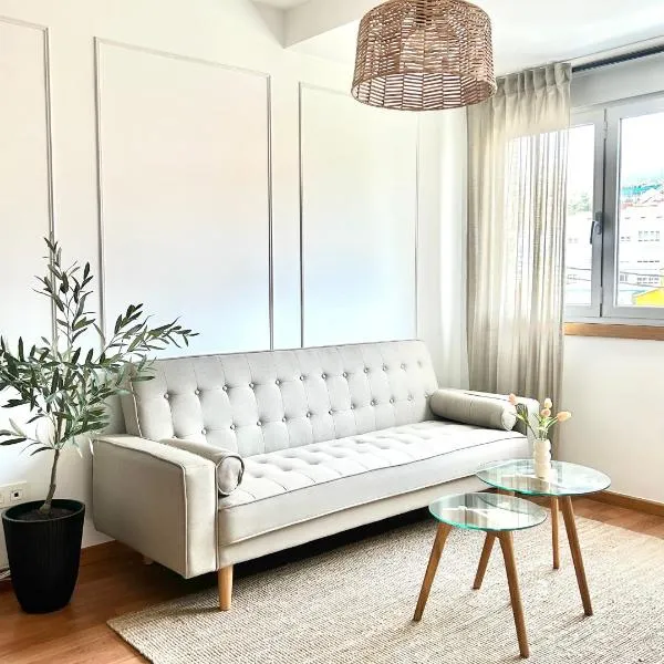 Apartamento Enseñanza - Barco a Vigo Gratis - Kid Friendly，位于坎加斯德穆拉索的酒店