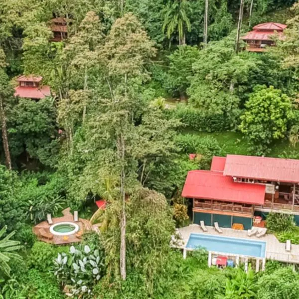 Samasati Rainforest Bungalows，位于Talamanca的酒店
