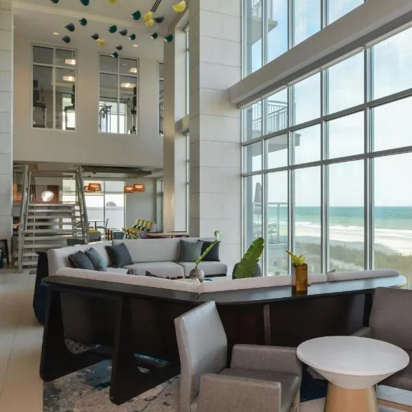 Residence Inn by Marriott Myrtle Beach Oceanfront，位于默特尔比奇的酒店