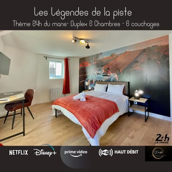 Légendes de la piste - SOnights，位于卢瓦尔堡的酒店