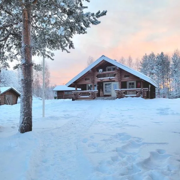 Mökki Kemijärvellä，位于Ämmälä的酒店