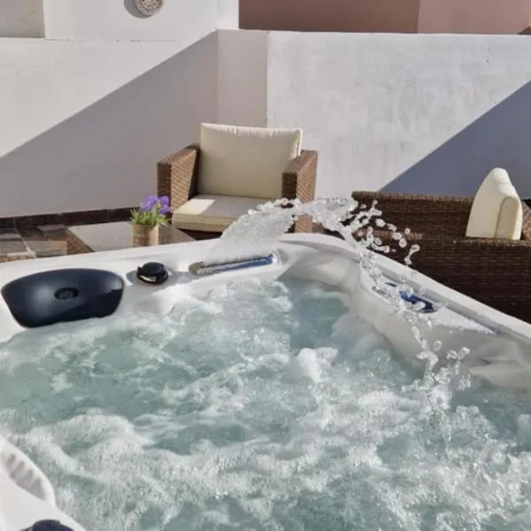 Stergios Suite with Private Jacuzzi，位于科林比亚的酒店
