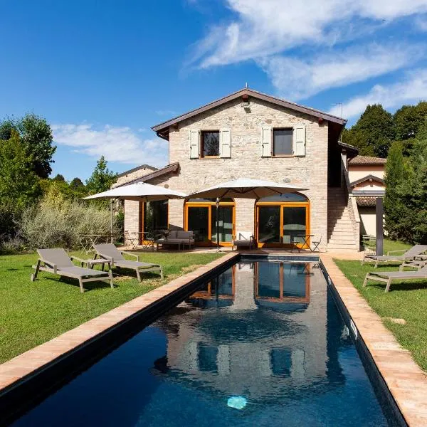 Mulino di Casa Sforza Suites and Spa，位于Basilicanova的酒店