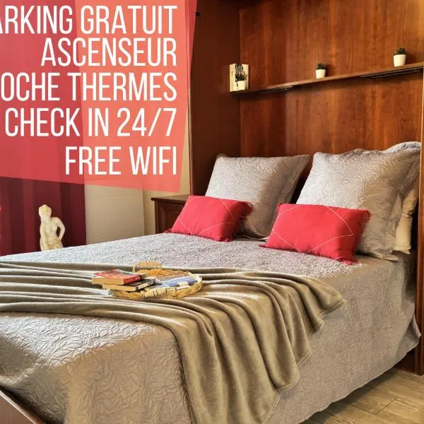 Le 130 - 1 chambre - Wifi - Proche Parc Thermal - 2 personnes，位于沙泰勒吉永的酒店