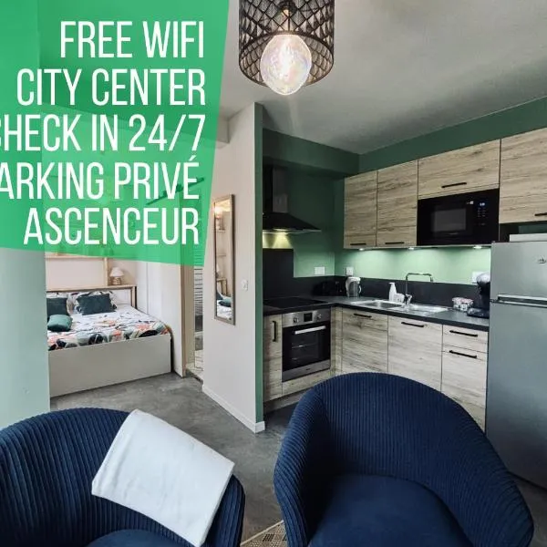 Physalis - Studio - 1 lit - 2 personnes，位于沙泰勒吉永的酒店