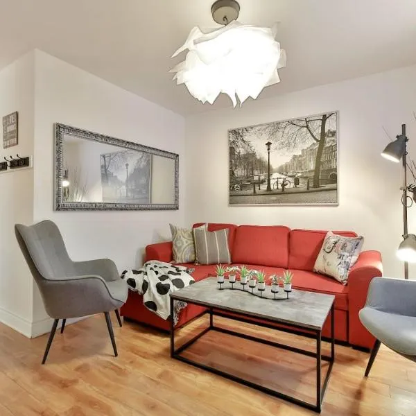 100 METERS to METRO BEAUDRY - FULL APARTMENTS - 1 minute walk to the FAMOUS ST CATHERINE STREET - Montcalm units，位于蒙特利尔的酒店