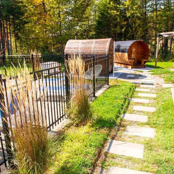 2CH Relaxation Spa Sauna BBQ Wi-Fi，位于Pont-Rouge的酒店