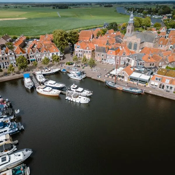 Overnachten bij Vergeet me Niet in Blokzijl，位于布洛克宰尔的酒店