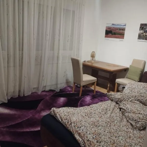 Big room for 2 pers, 9 min to trade fare, FREE parking，位于美因河畔法兰克福的酒店