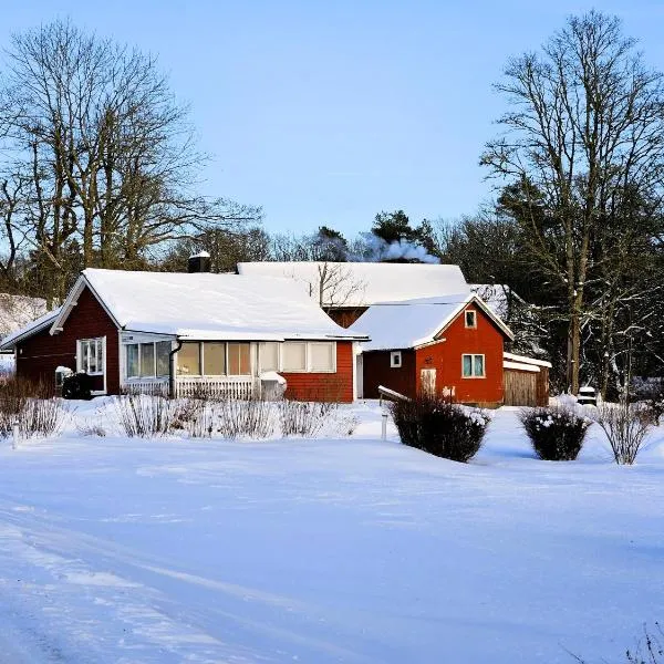 Super cozy cottage with large garden and lake view，位于瓦根的酒店