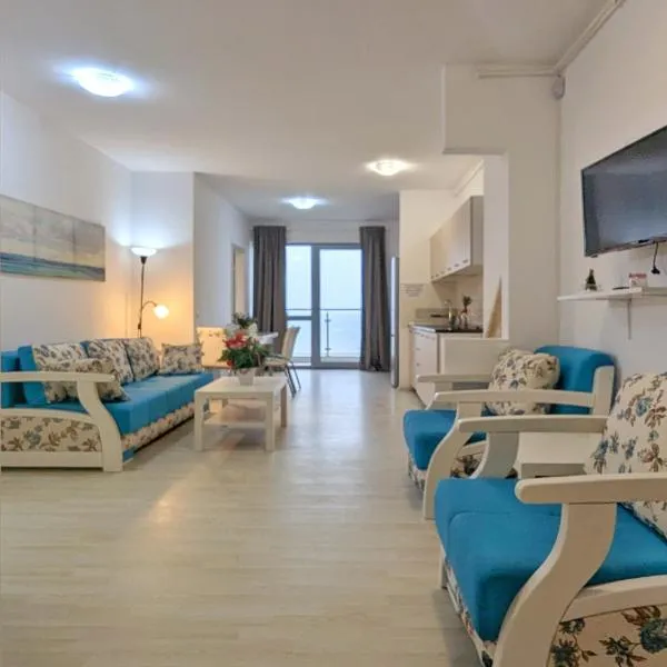Sea View 3-Room Apartment，位于奥林普的酒店