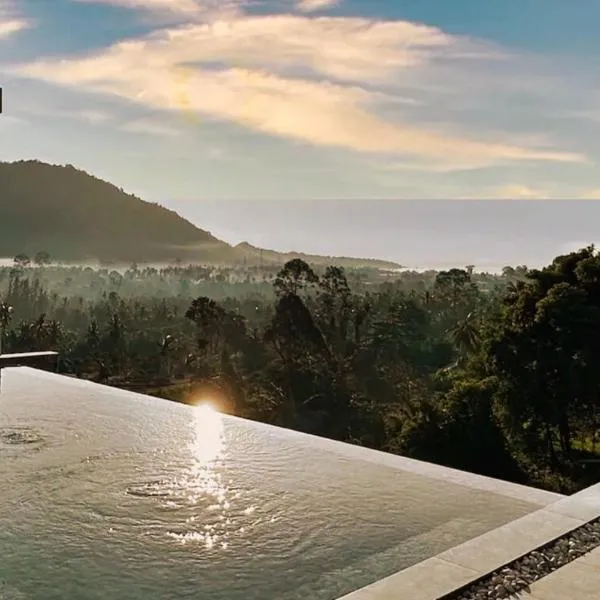 Villa CHARLOTTE - SEAVIEW -4 Bedrooms，位于苏梅岛的酒店