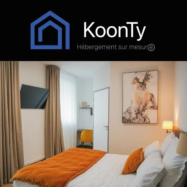 KoonTy - Chambres et Appartements à Landerneau，位于朗代尔诺的酒店