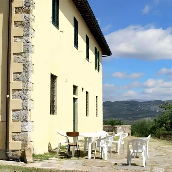 Charming House in Fiesole, near Florence with Garden，位于Compiobbi的酒店