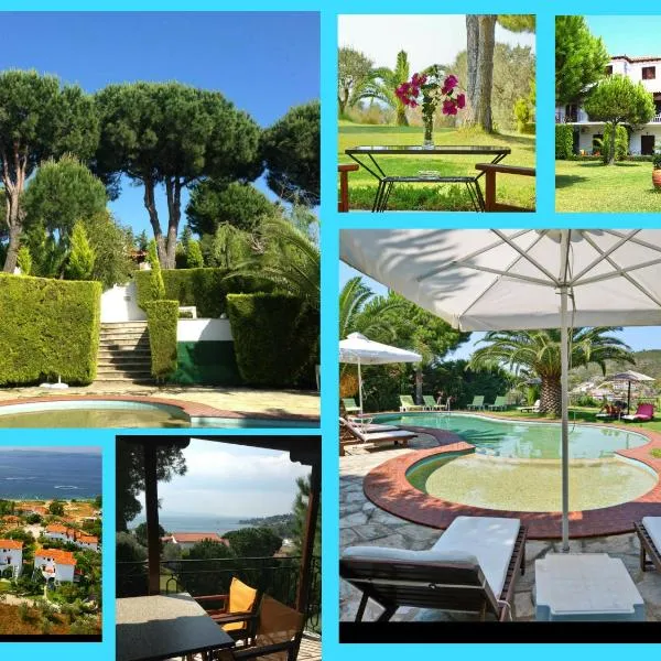 Villa POLYTIMI，位于圣帕拉斯凯维的酒店