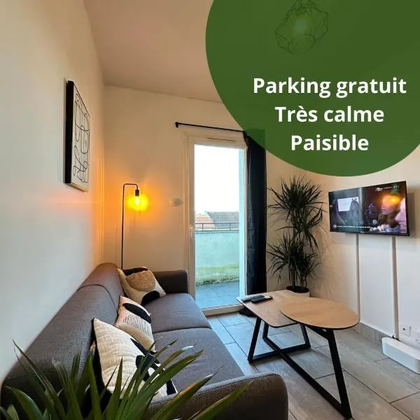 LE PAISIBLE - Parking gratuit - Entrée ville，位于Jurançon的酒店
