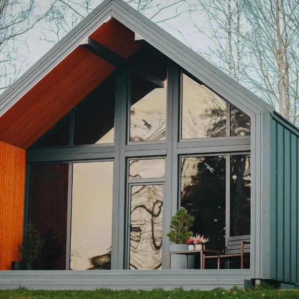 Sniegi design cabin with sauna，位于马多纳的酒店