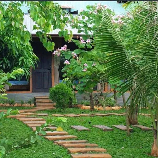 An Land Garden Homestay，位于Buôn Alê (1)的酒店
