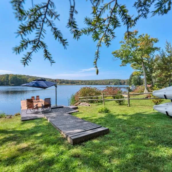 Lakeside, Dock, Hot Tub, Kayaks, Arcade, Playset，位于Lake Ariel的酒店