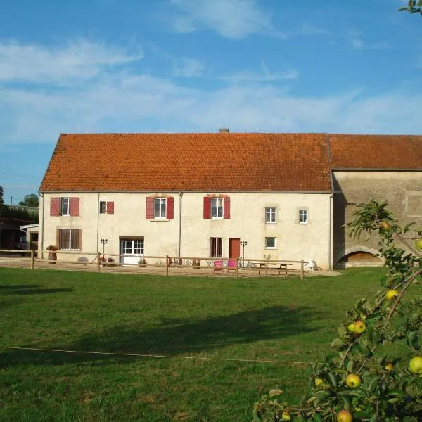 Chambres du Moulin avec cuisine,位于Tincey-et-Pontrebeau的酒店