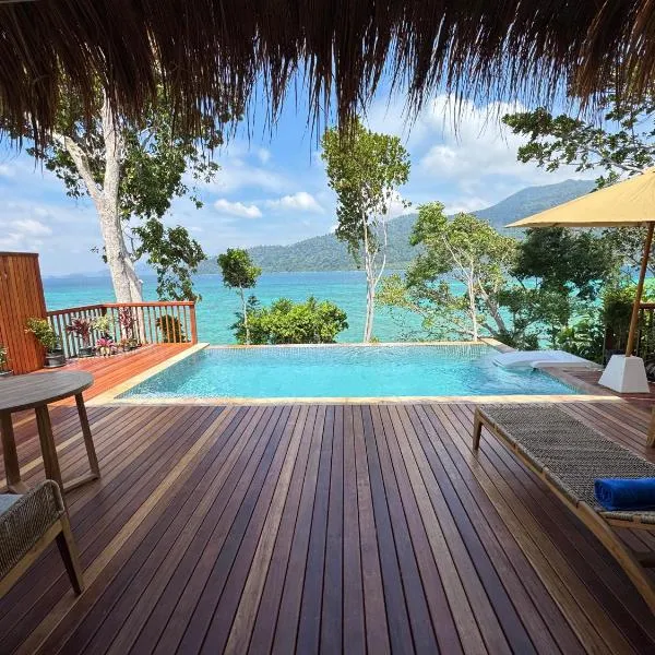 Ten Moons Sunset Villas，位于丽贝岛的酒店