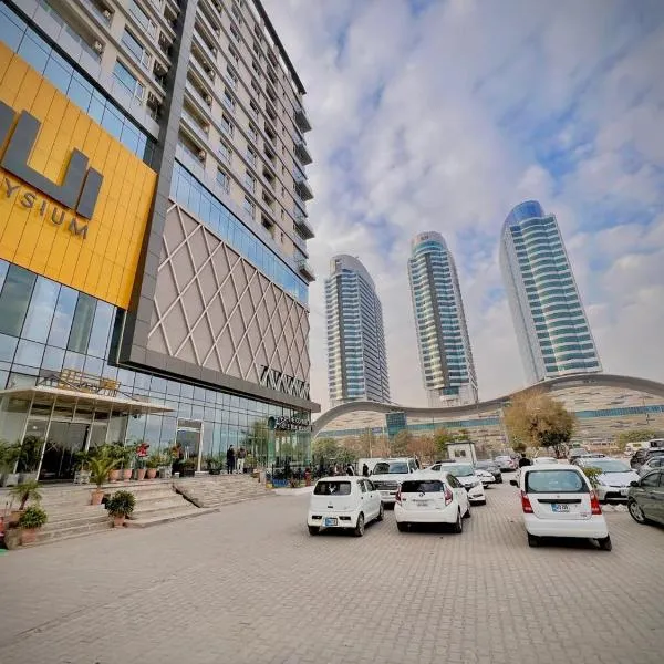 The Grand Elysium Apartments Opposite Centaurus Mall Islamabad，位于伊斯兰堡的酒店