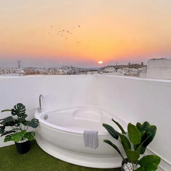 Modern Penthouse with Sea & Valletta view，位于Misraħ Il-Barrieri的酒店