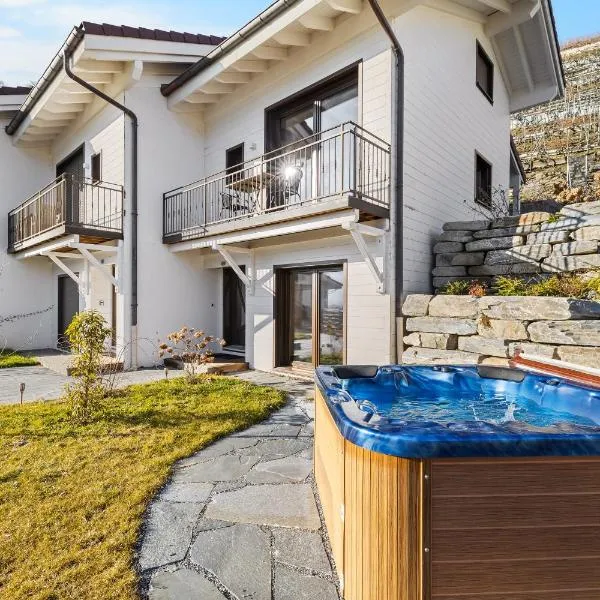 Villa mitoyenne proche des bains - Villa B4，位于萨永的酒店