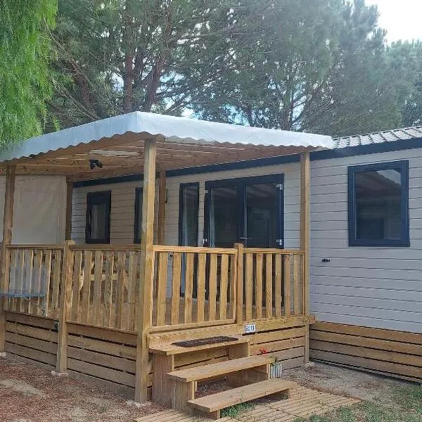 Mobil home prémium 8 pers camping 4 étoiles，位于圣西普里安的酒店