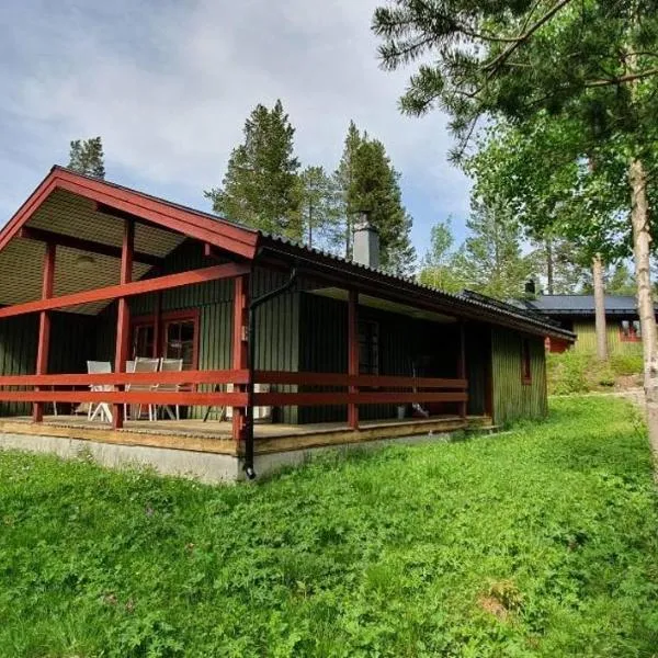 Sauna | Wi-Fi | Terrace | Wood stove | Cable TV，位于洛夫斯达伦的酒店