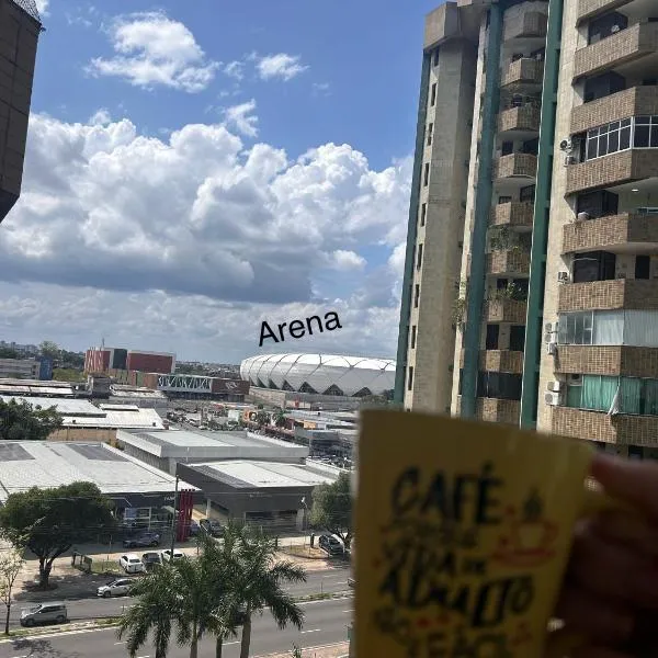 Apart perto da arena da Amazônia，位于马瑙斯的酒店