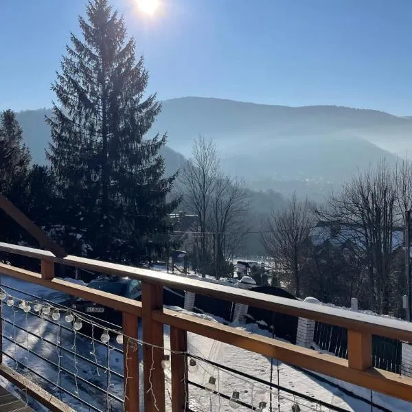 Dwupoziomowe Apartamenty Leszczyna，位于乌斯特龙的酒店