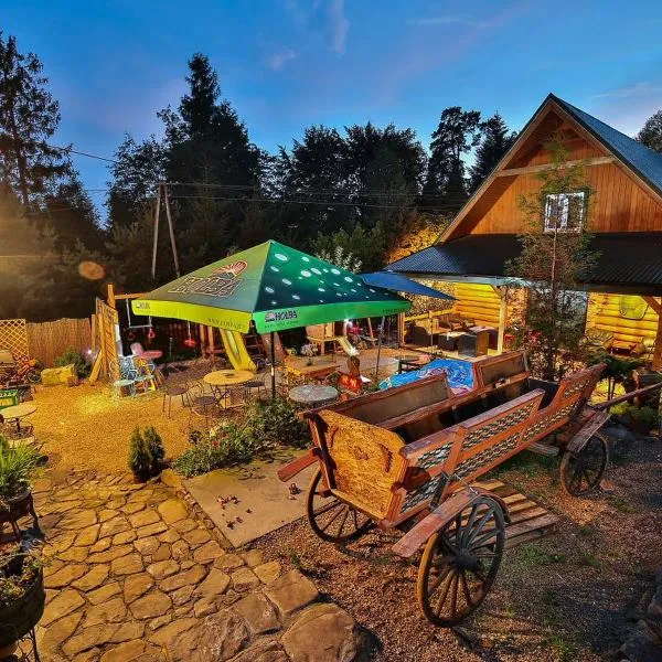 Rancho w Dolinie，位于Skomielna Biała的酒店