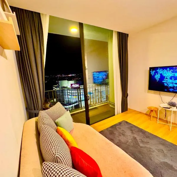 The Podium Kuching Luxury 6pax 3BR HFloor Facing Aeon，位于古晋的酒店