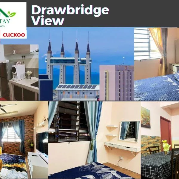 Apartment Ladang Tok Pelam Drawbridge View,Berdekatan KTCC,Pantai Batu Burok,Hospital by Homestay Seri Terengganu，位于瓜拉丁加奴的酒店