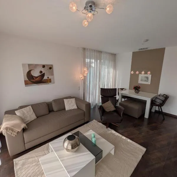Schicke Ferienwohnung am Golfplatz，位于巴特贝林根的酒店