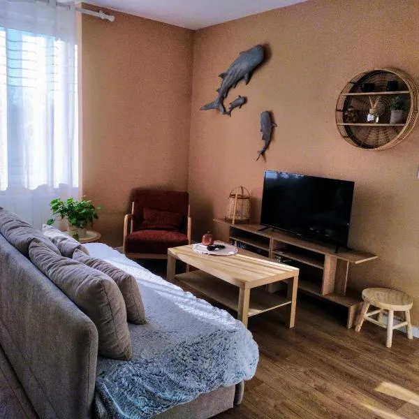 "VKLS 2" Appartement lumineux jusqu'à 4 pers，位于Languidic的酒店