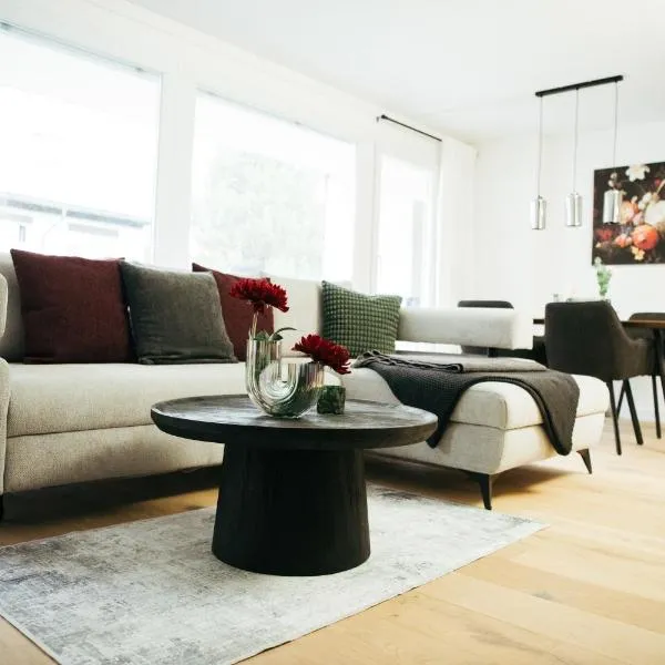 Feel Home Apartments 501 - Seeblick - Bergblick - Parkplatz，位于埃梅滕的酒店