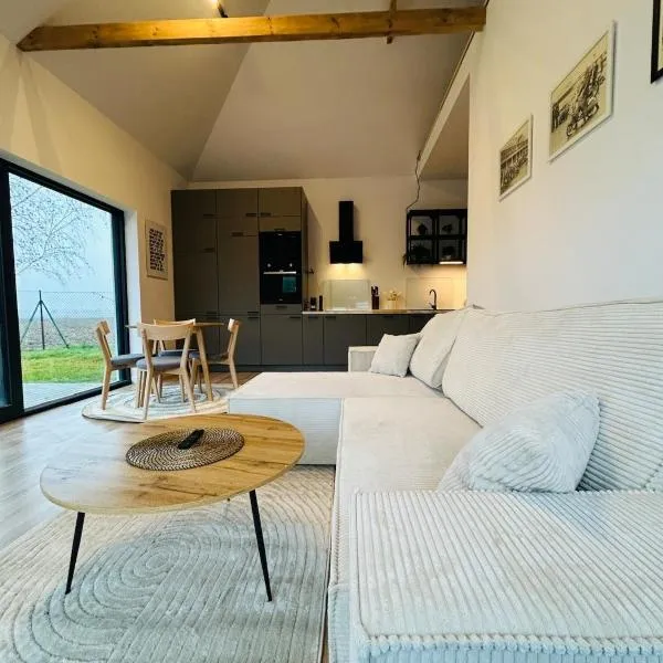 Cosy Bungalow Apartment House，位于Strzyżewo Witkowskie的酒店