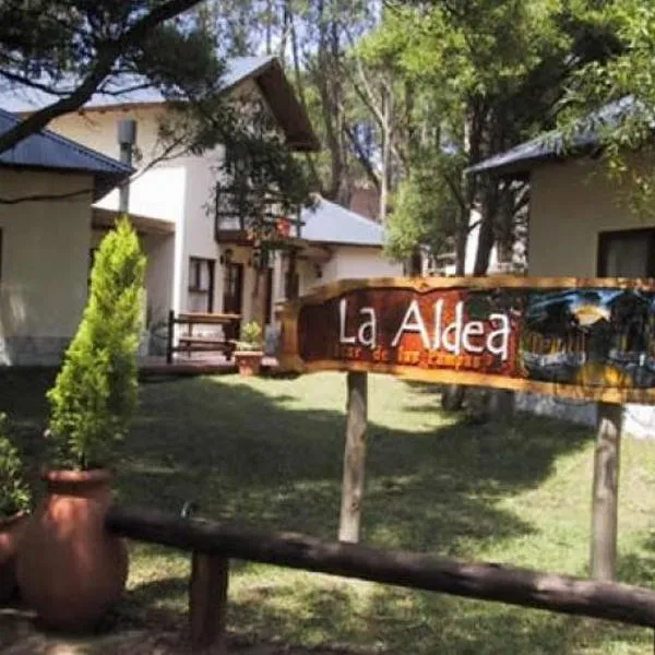 Cabañas La Aldea Mar de las Pampas，位于马德拉潘帕斯的酒店