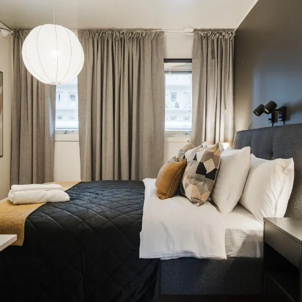 Guestly Homes - 1BR Scandinavian Comfort，位于皮特奥的酒店