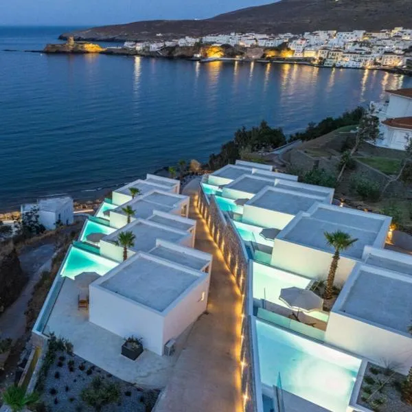 Golden Vista, Beachfront Suites by Explore Andros，位于安德罗斯的酒店