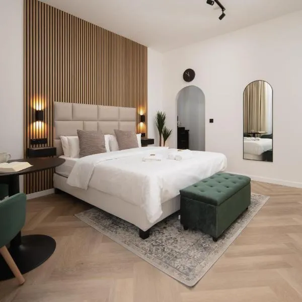 ROOMS Bremen -Super Zentrale Studio-Apartments HBF-Messe-ÖVB Arena-City，位于不莱梅的酒店