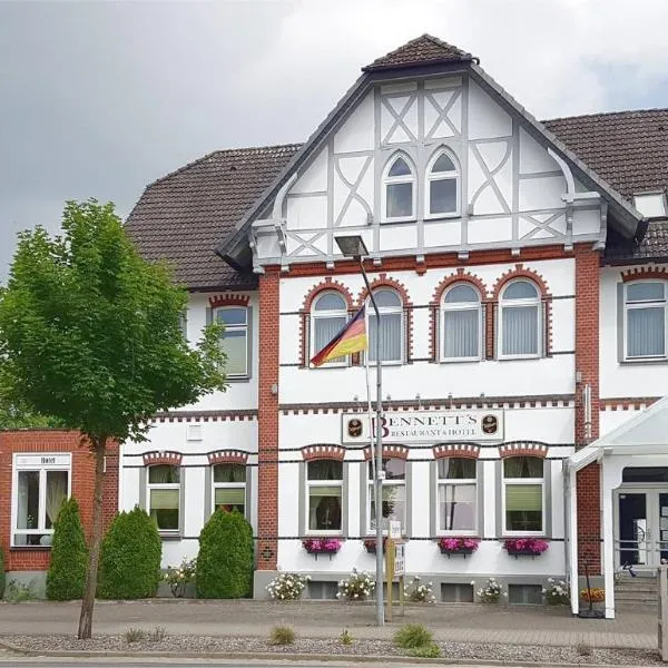 Bennetts Restaurant und Hotel，位于Wittingen的酒店